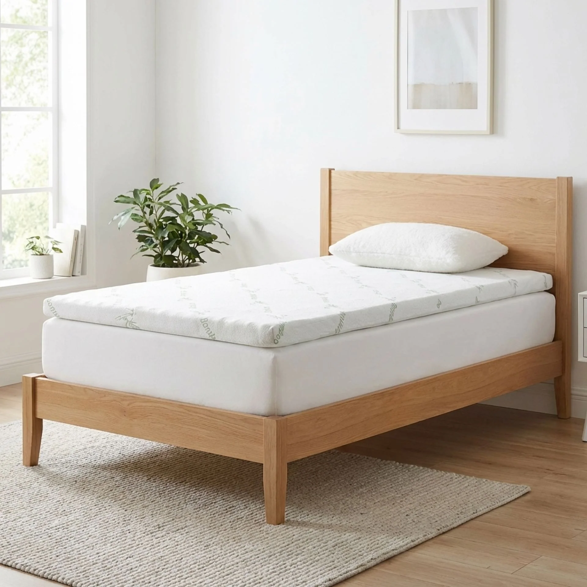 Gel Memory Foam Mattress Topper - Single - Image 4