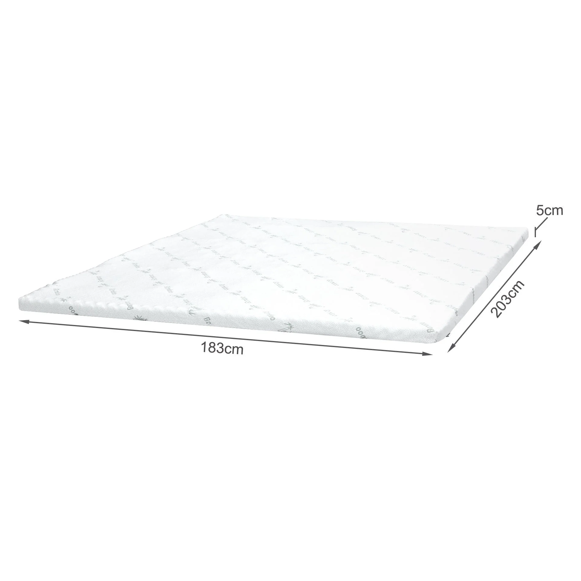 Gel Memory Foam Mattress Topper - Super King - Image 7