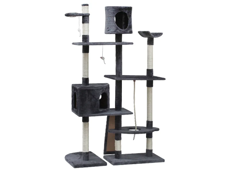 BINGO 173CM Cat Tree House - GREY - Image 3