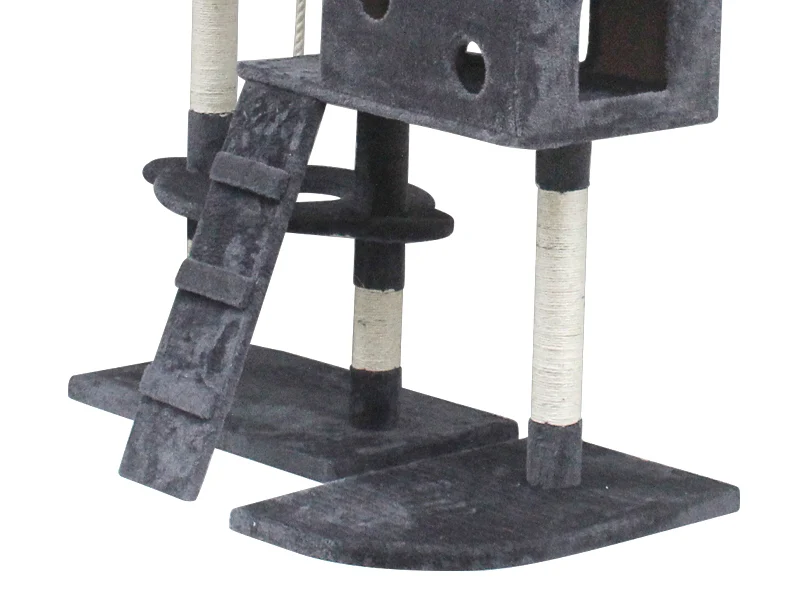 BINGO 173CM Cat Tree House - GREY - Image 5