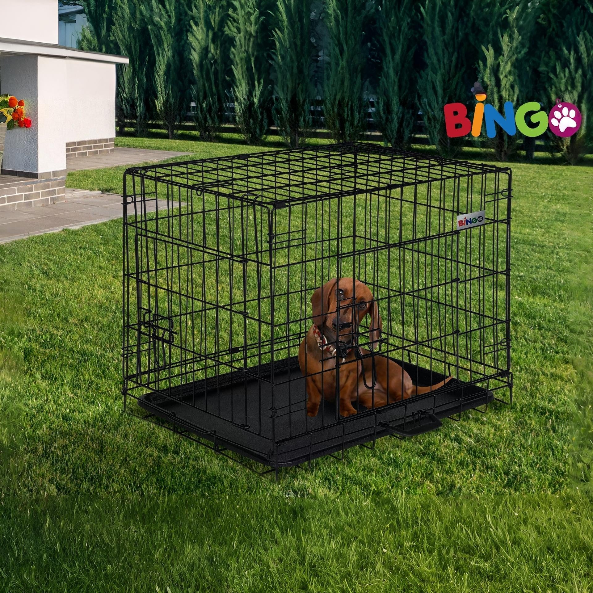 Bingo Dog Cage 30" 77 x 48 x 54cm - Image 2