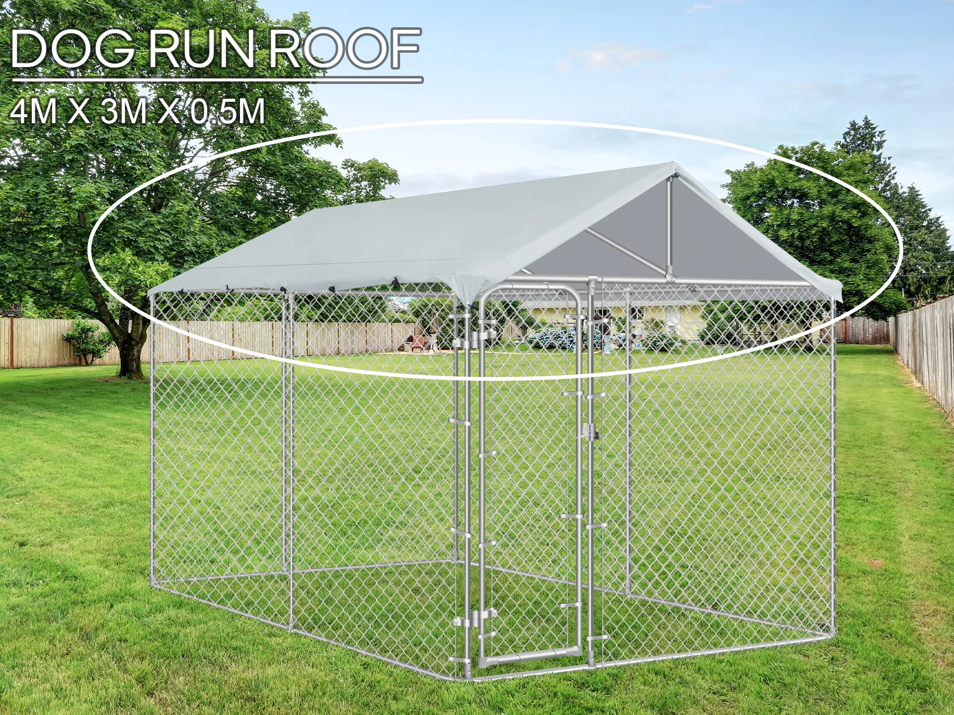 Bingo Dog Kennel 4m x 2.3m Roof - Image 3