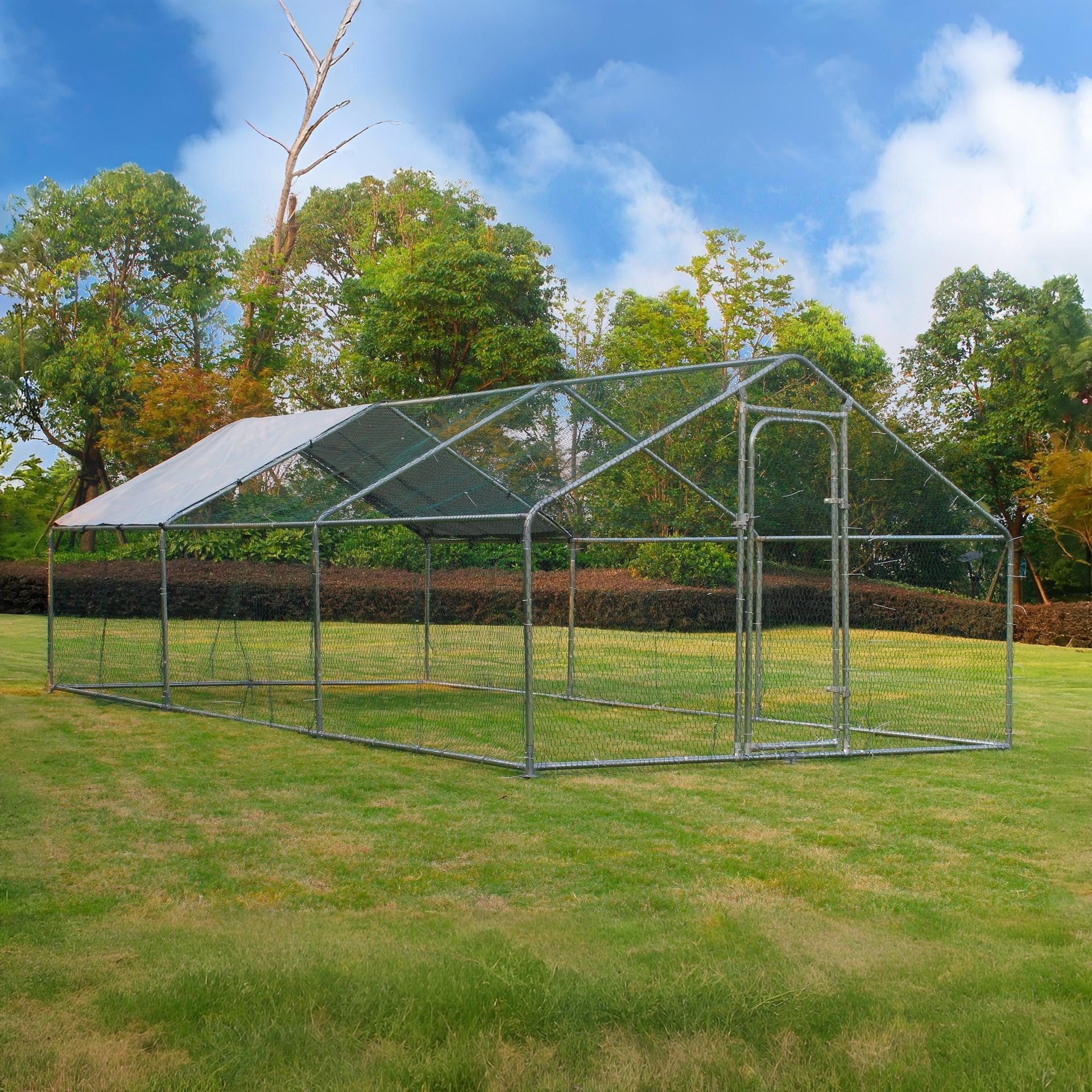 Bingo Metal Outdoor Chicken Coop 3 x 6m - Image 8