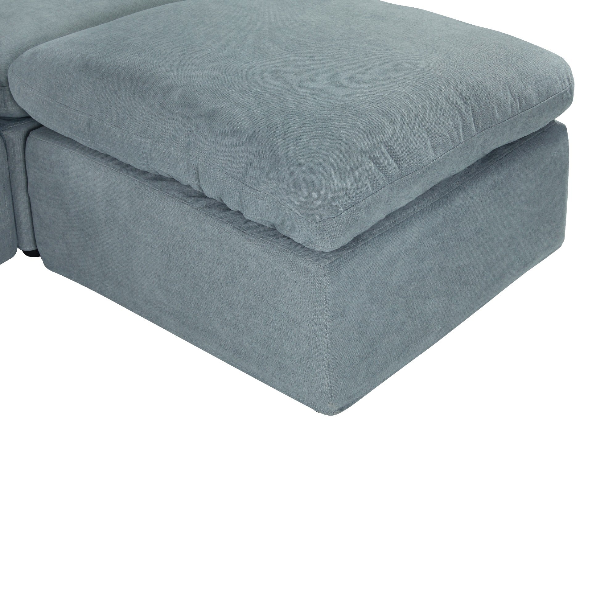 Bishopston Duck Feather Filled Modular Sofa - Grey - Image 12