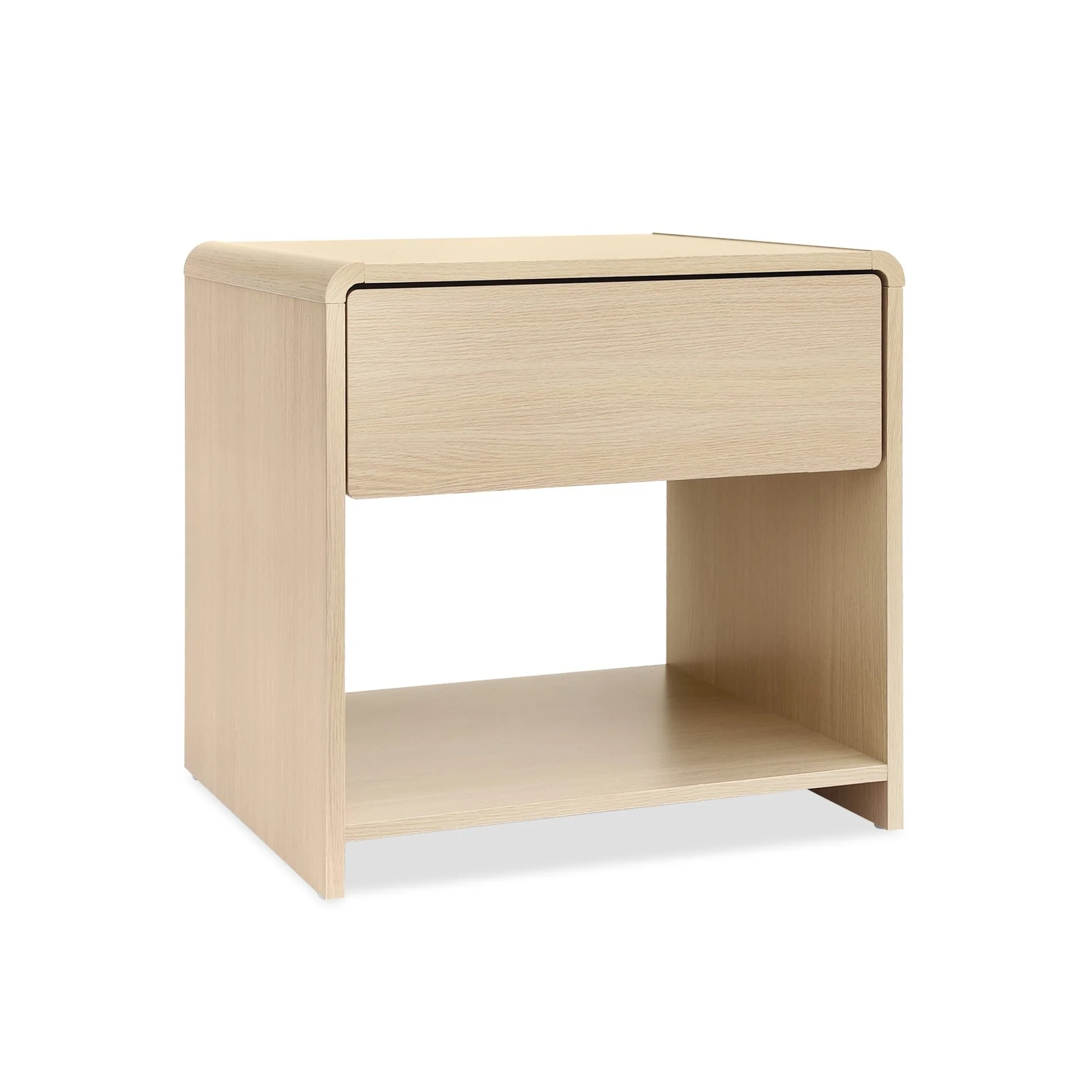 Blake Bedside Table - Oak - Image 5