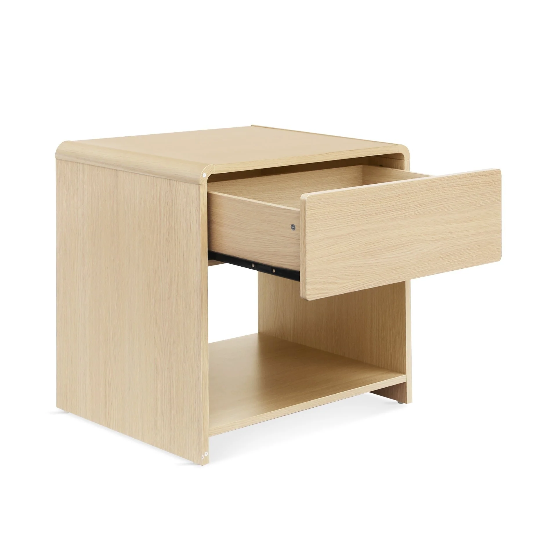 Blake Bedside Table - Oak - Image 7