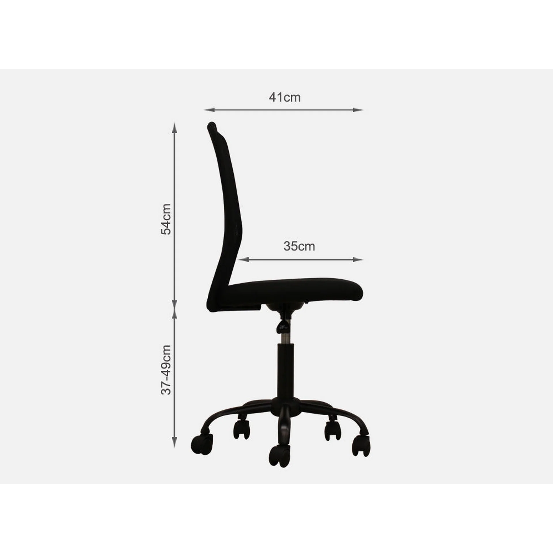BLAKE Office Chair - BLACK - Image 8