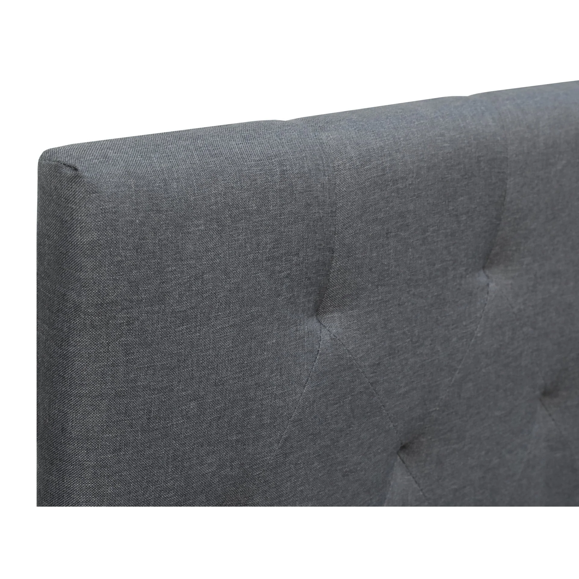 Blane Double Bed Frame - Dark Grey - Image 12
