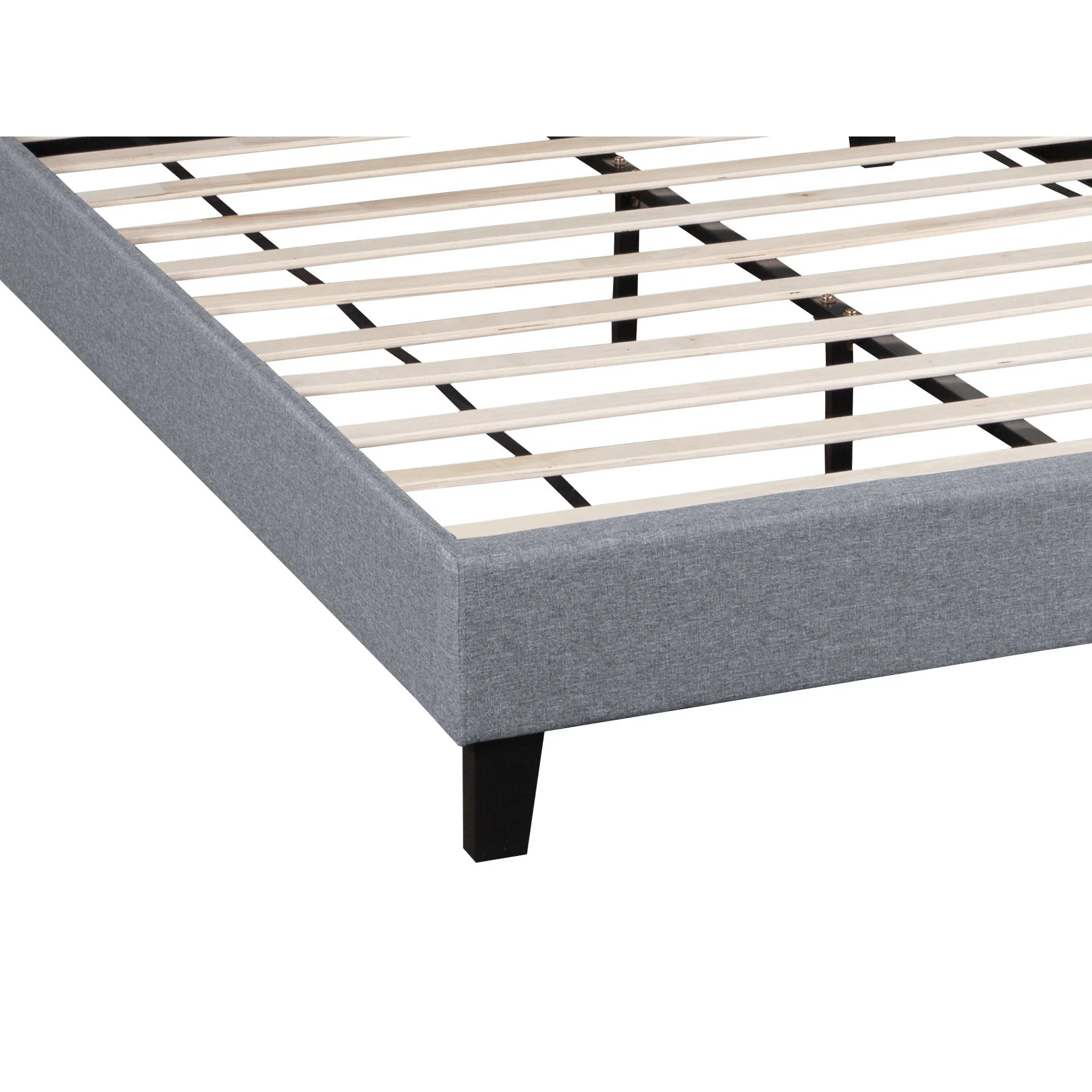 Blane Double Bed Frame - Grey - Image 13