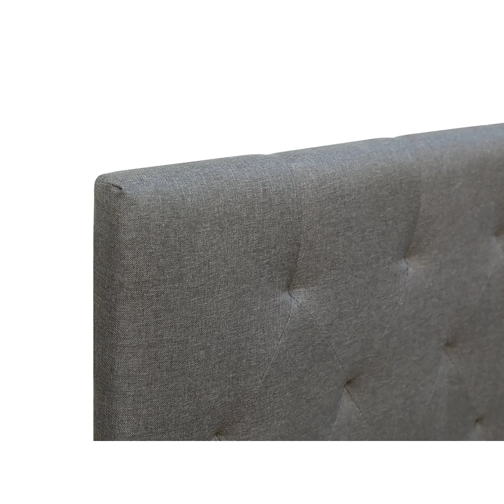 Blane King Bed Frame - Dark Grey - Image 12