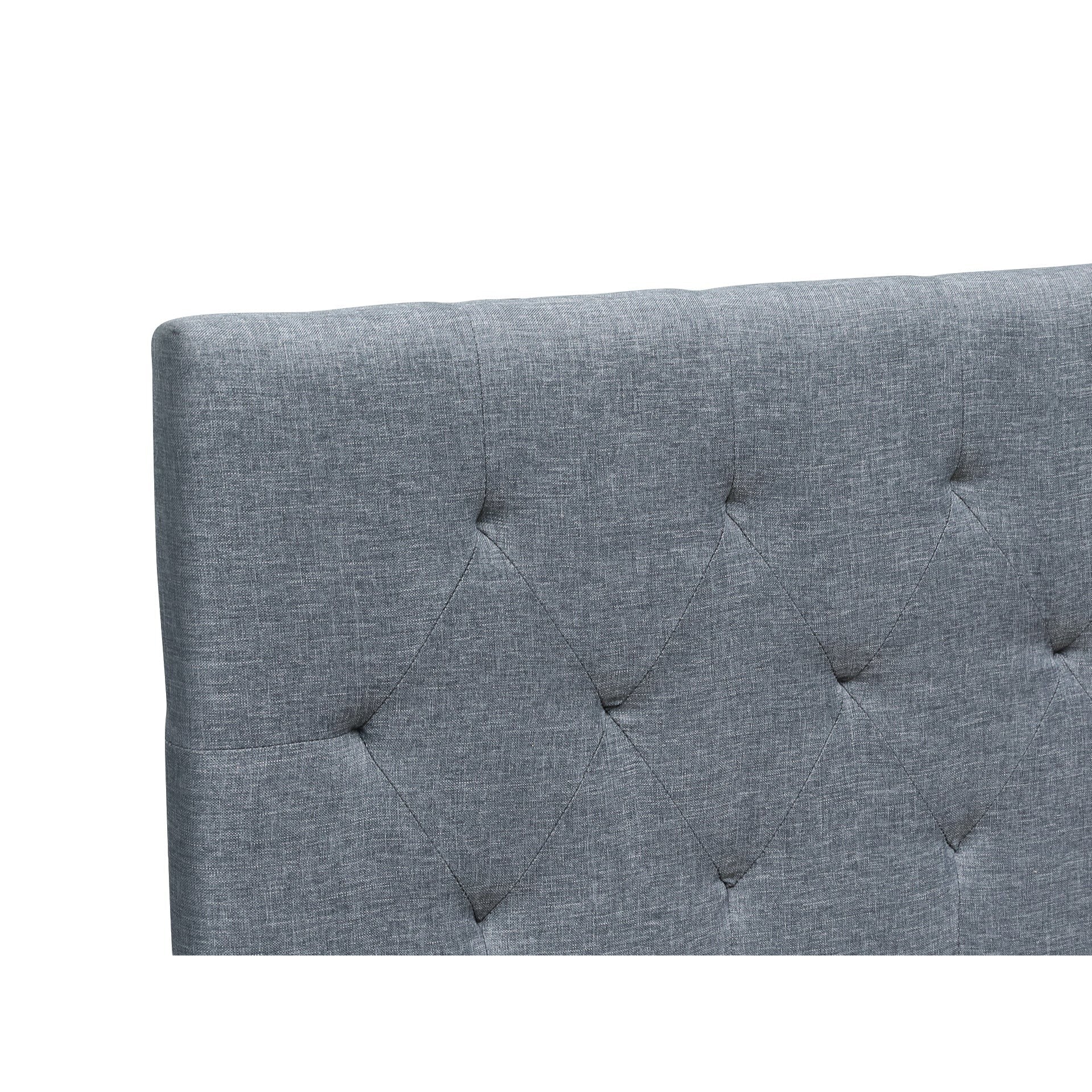 Blane Queen Bed Frame - Grey - Image 9