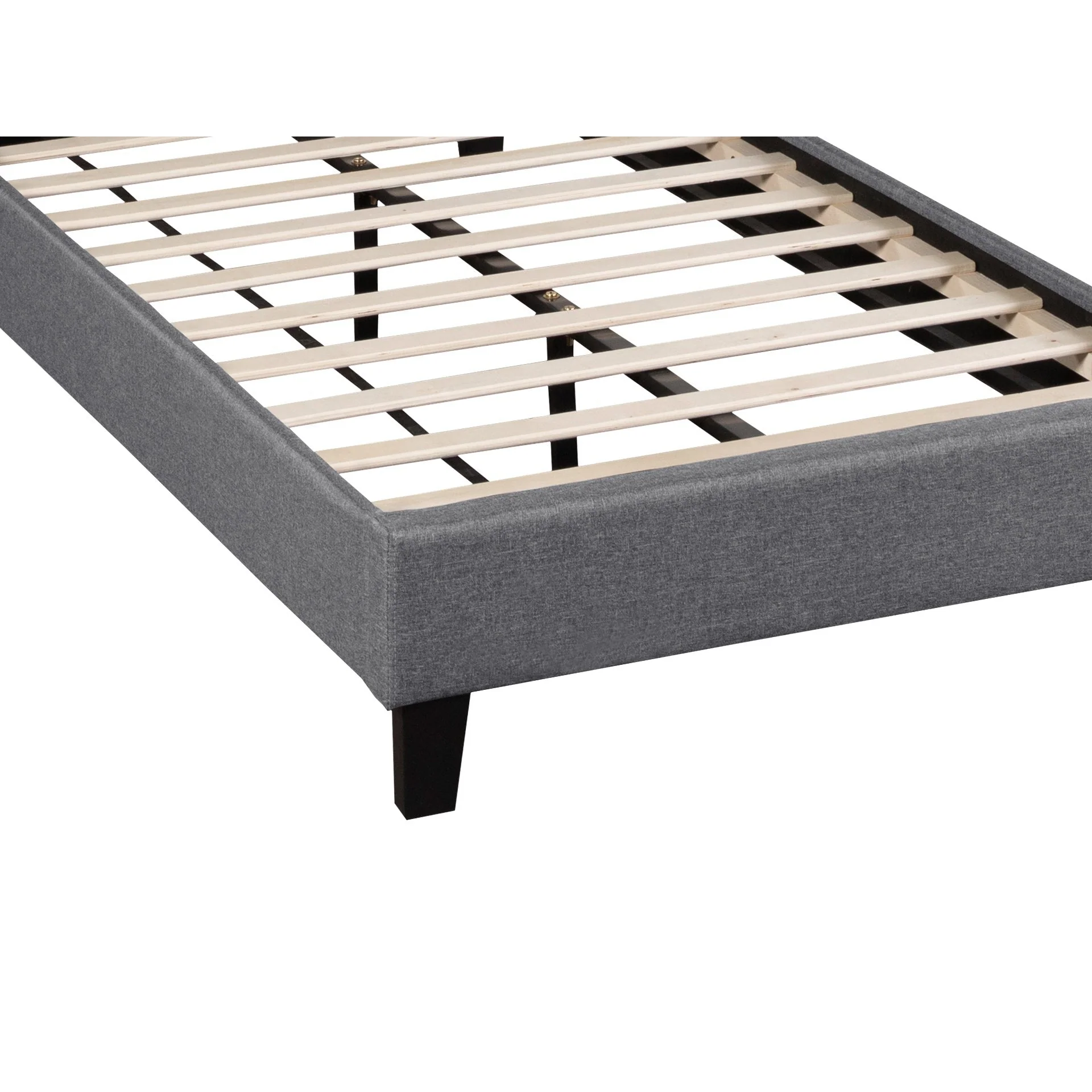 Blane Single Bed Frame - Dark Grey - Image 12