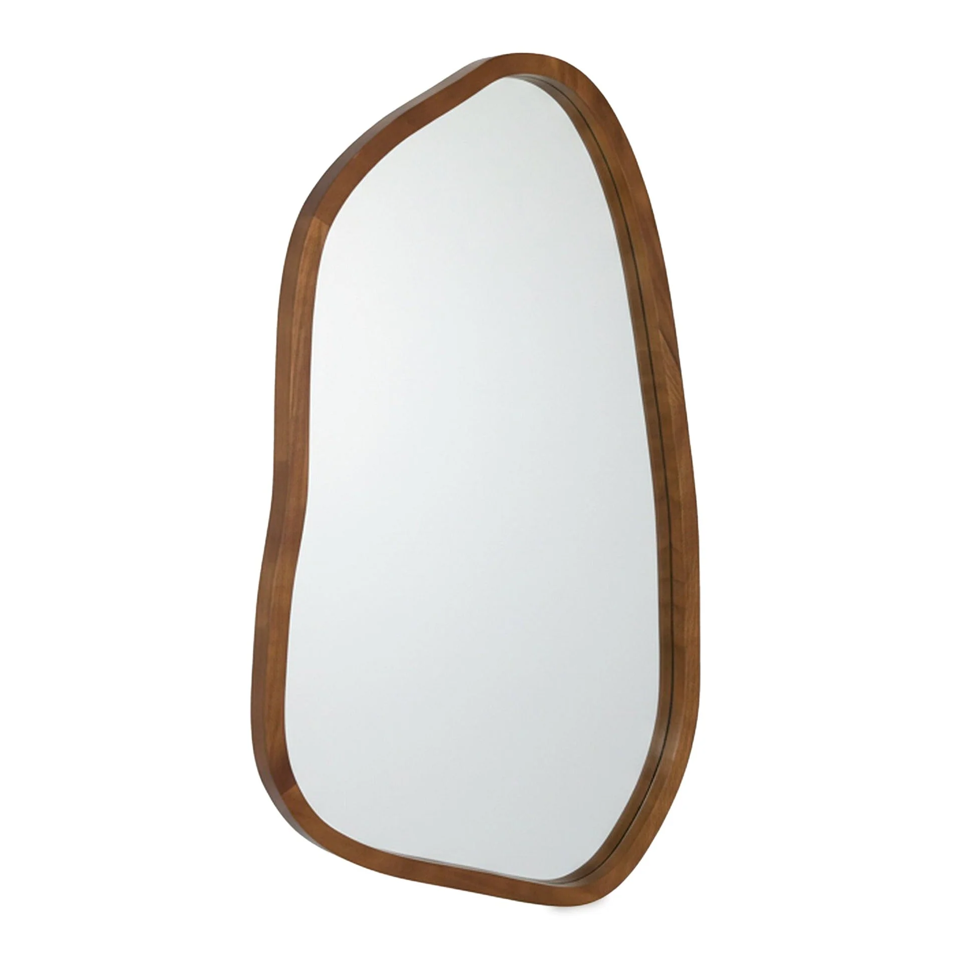 Bliss Pebble Wall Mirror 80cm - Light Wood - Image 10