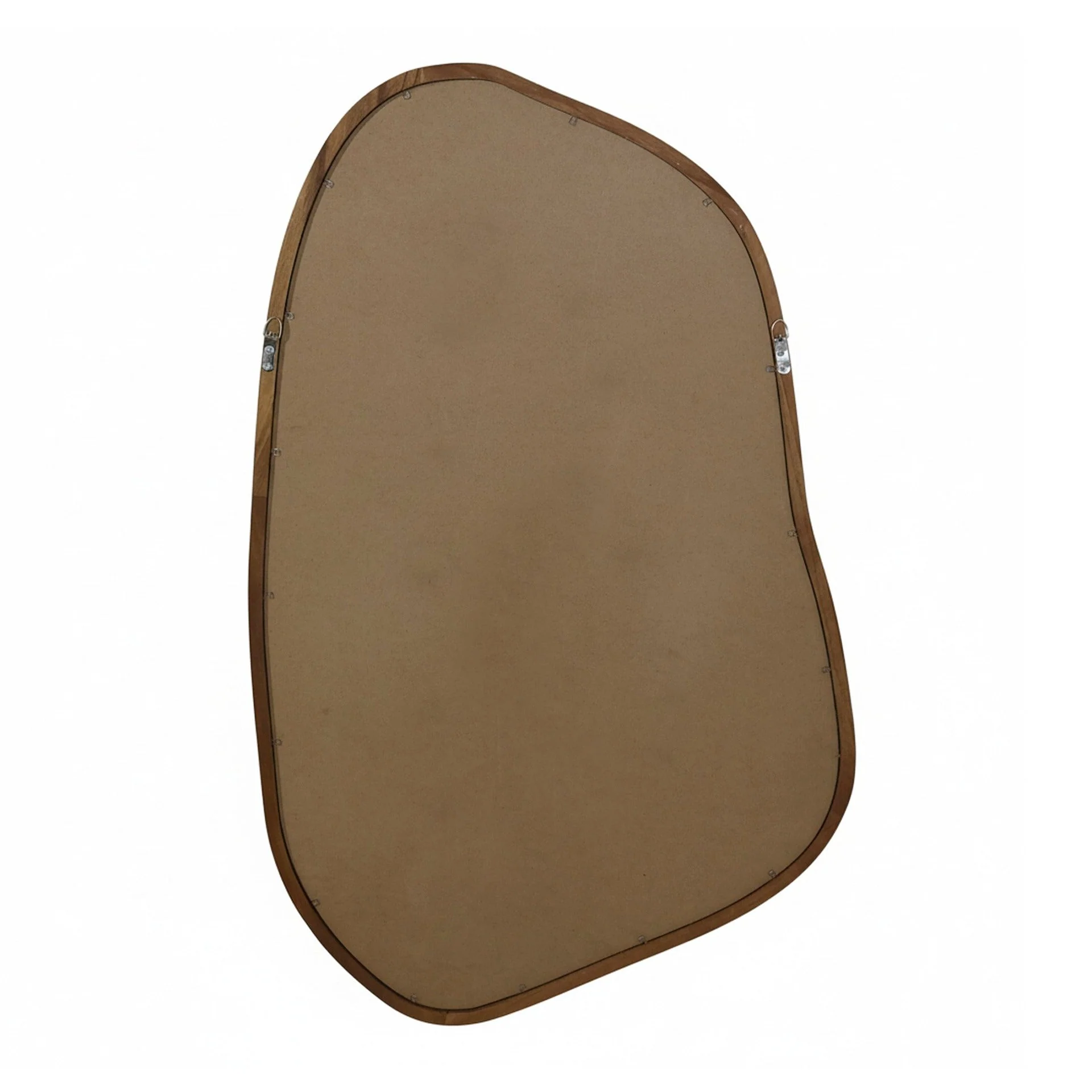 Bliss Pebble Wall Mirror 80cm - Light Wood - Image 11