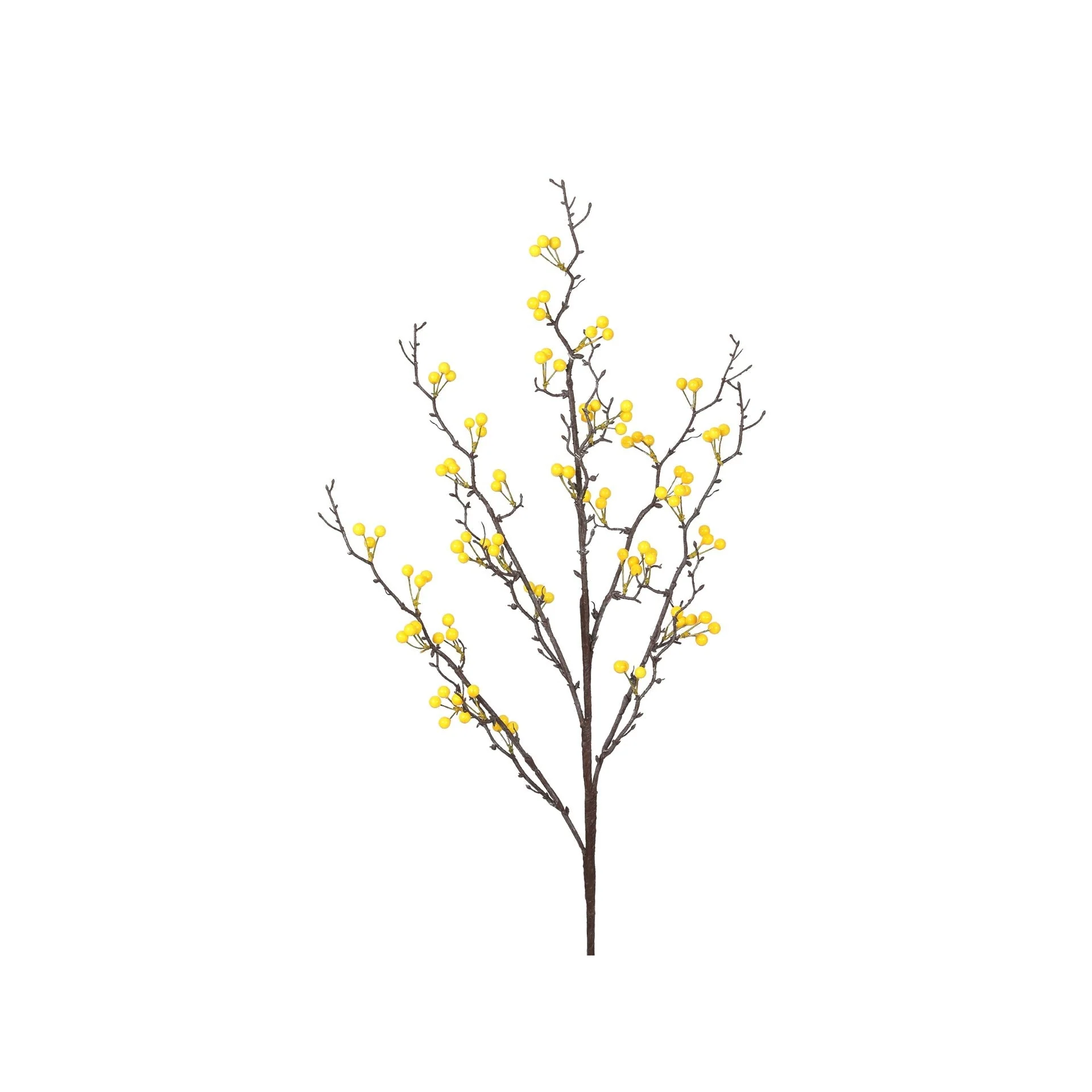Blossom Spray Yellow 115cm - Image 3