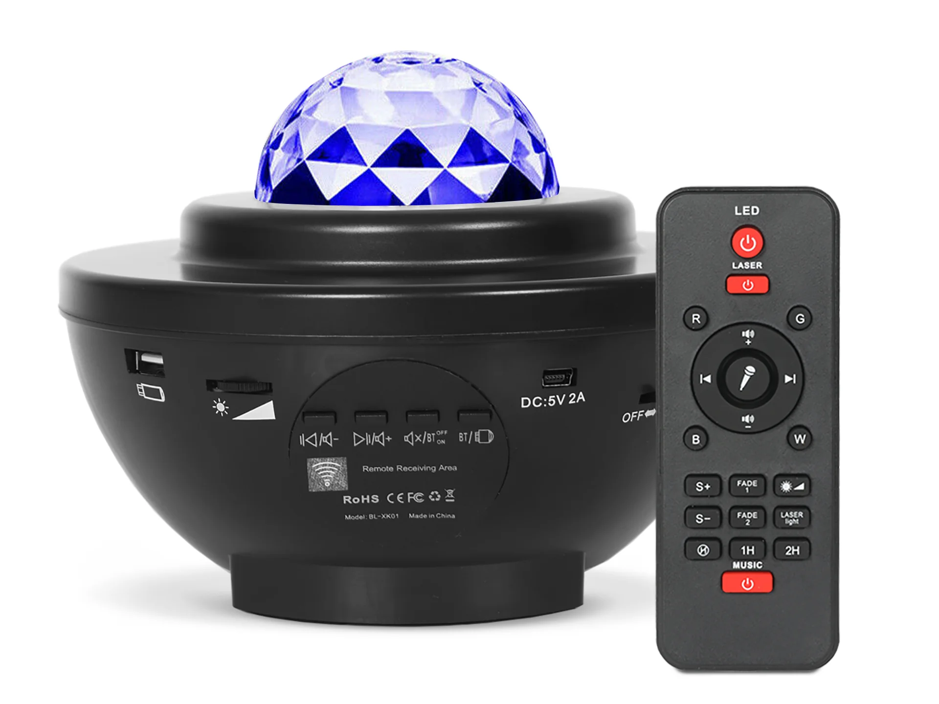 Bluetooth LED Galaxy Projector Night Light - Image 2