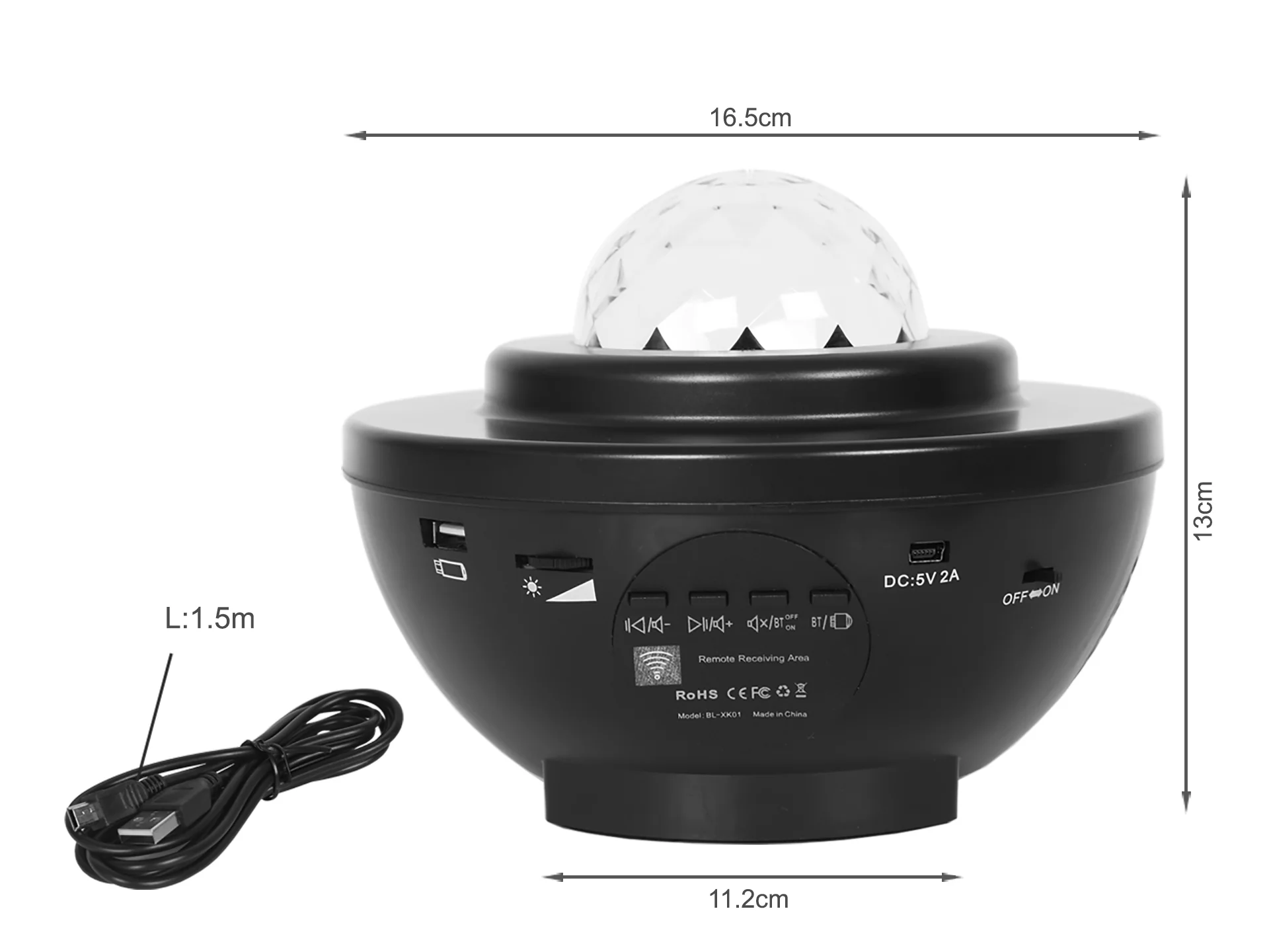 Bluetooth LED Galaxy Projector Night Light - Image 8