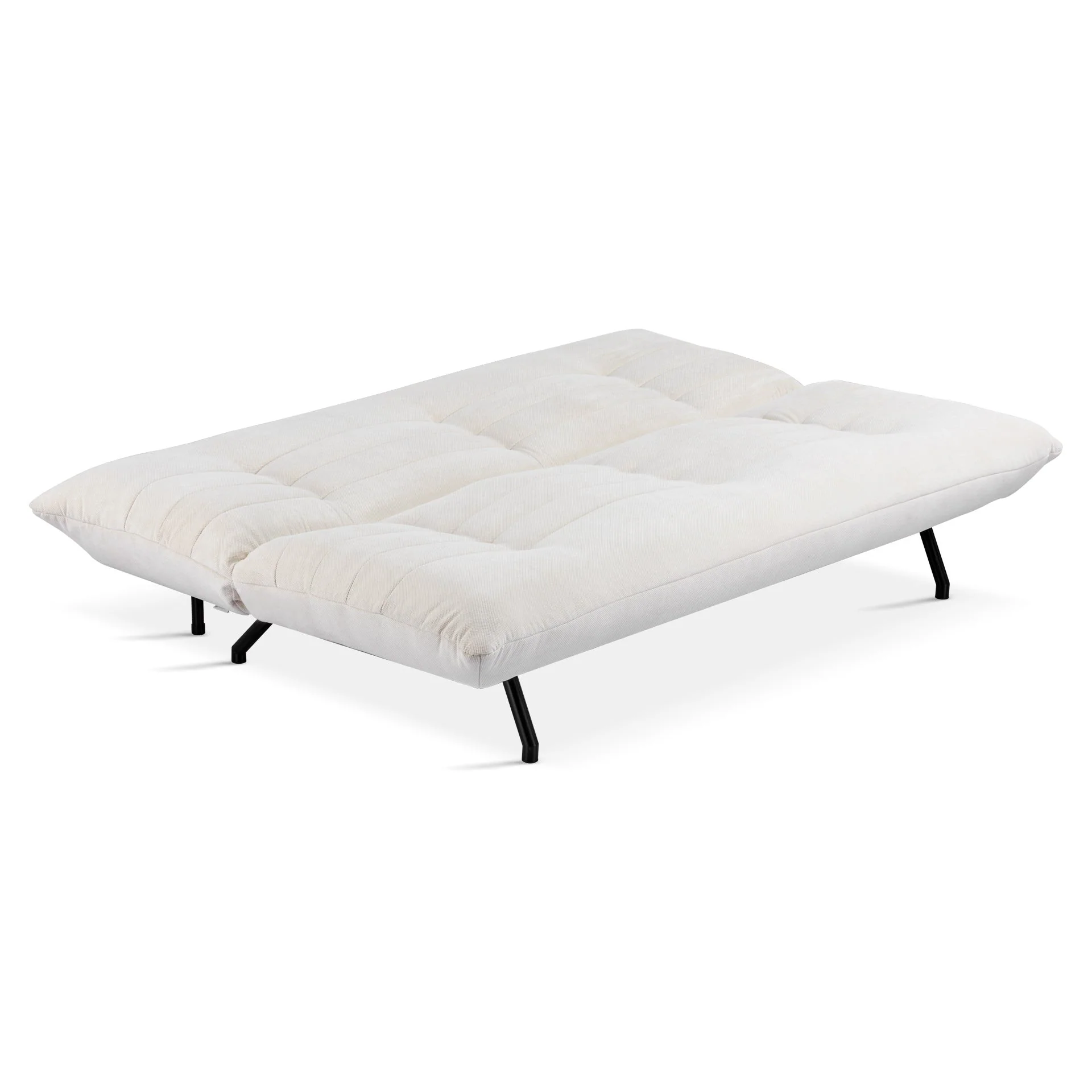 Bolivia 3 Seater Sofa Bed - White - Image 4