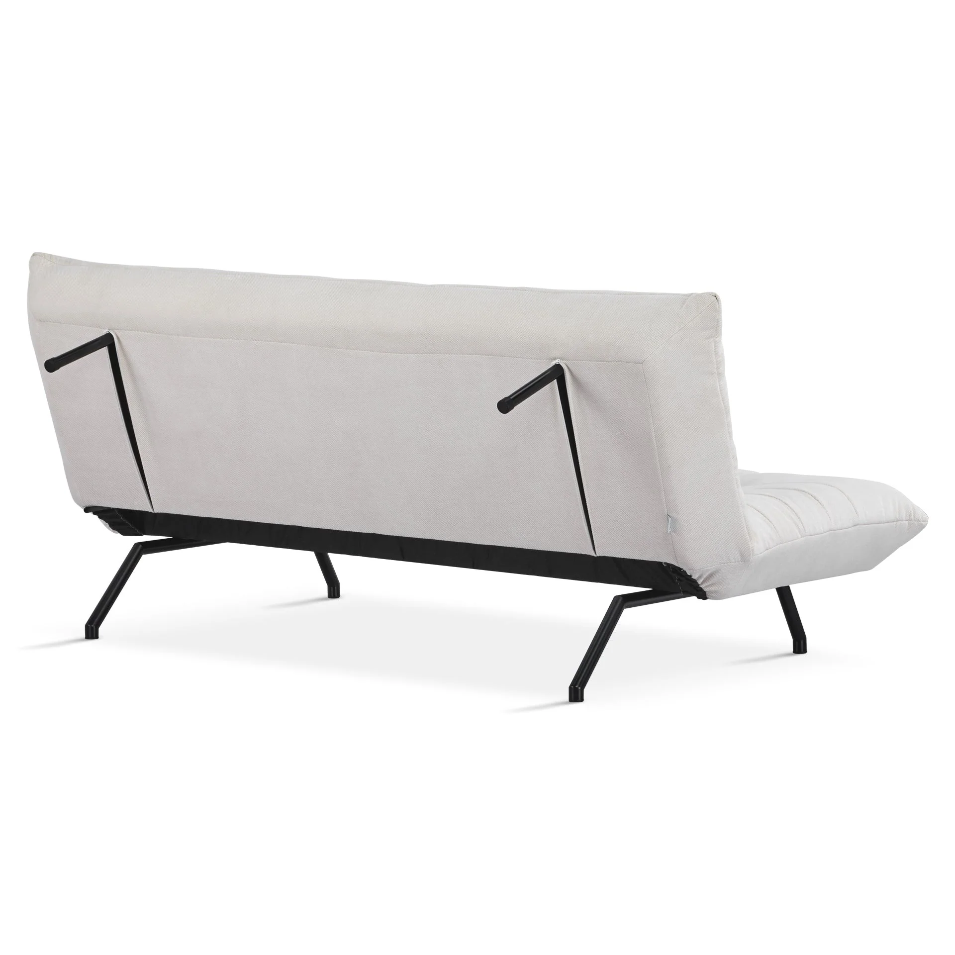 Bolivia 3 Seater Sofa Bed - White - Image 5