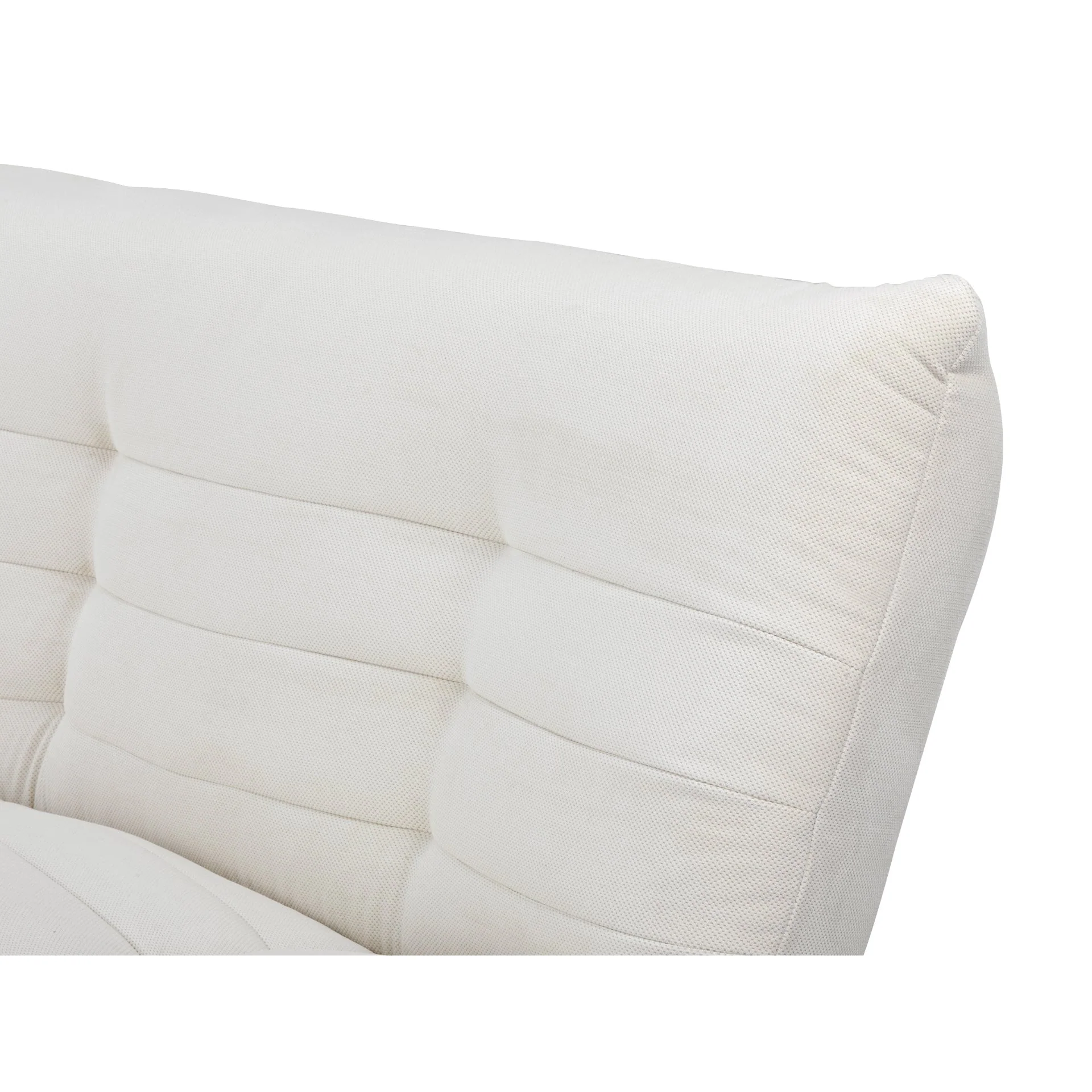 Bolivia 3 Seater Sofa Bed - White - Image 7