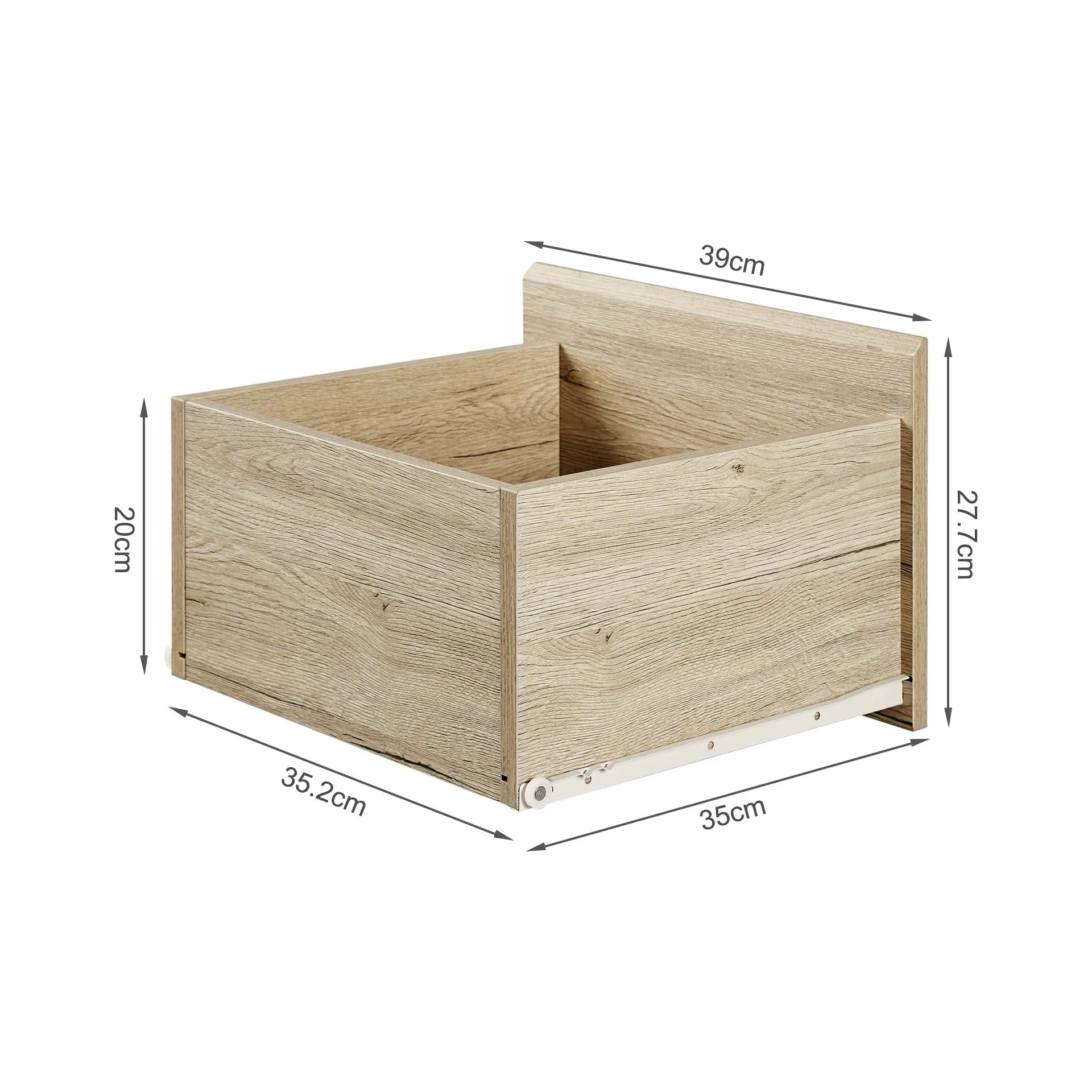 Borneo 1.4m Entertainment Unit - Oak - Image 16