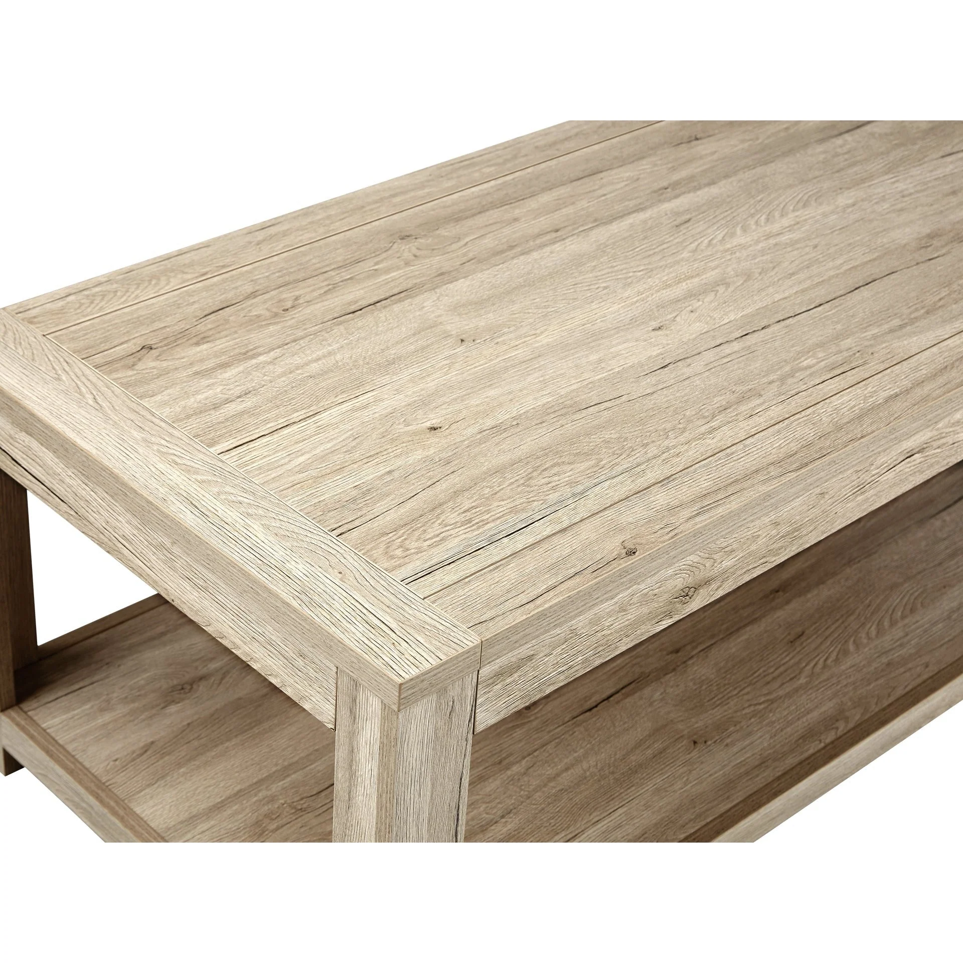 Borneo Wooden Coffee Table - Oak - Image 9