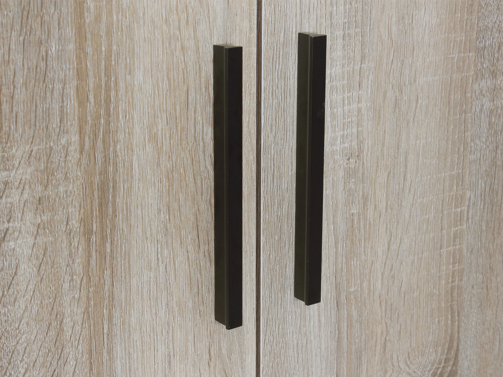 Bram 3 Door Wardrobe Cabinet - Oak - Image 5