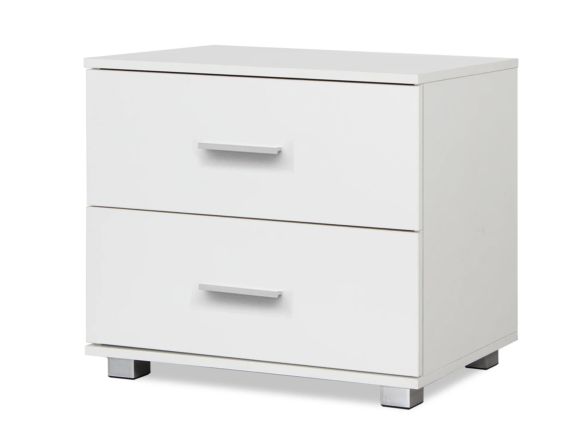 Bram Bedside Table - White - Image 13