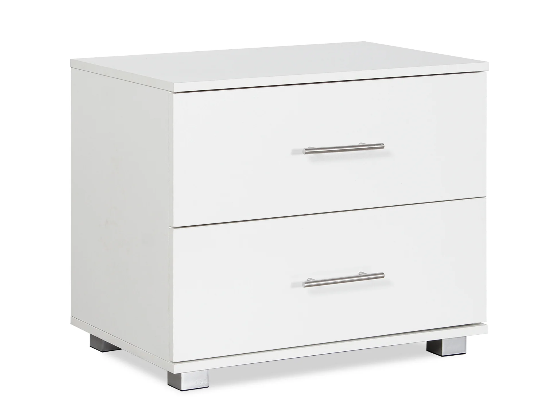 Bram Bedside Table - White - Image 6