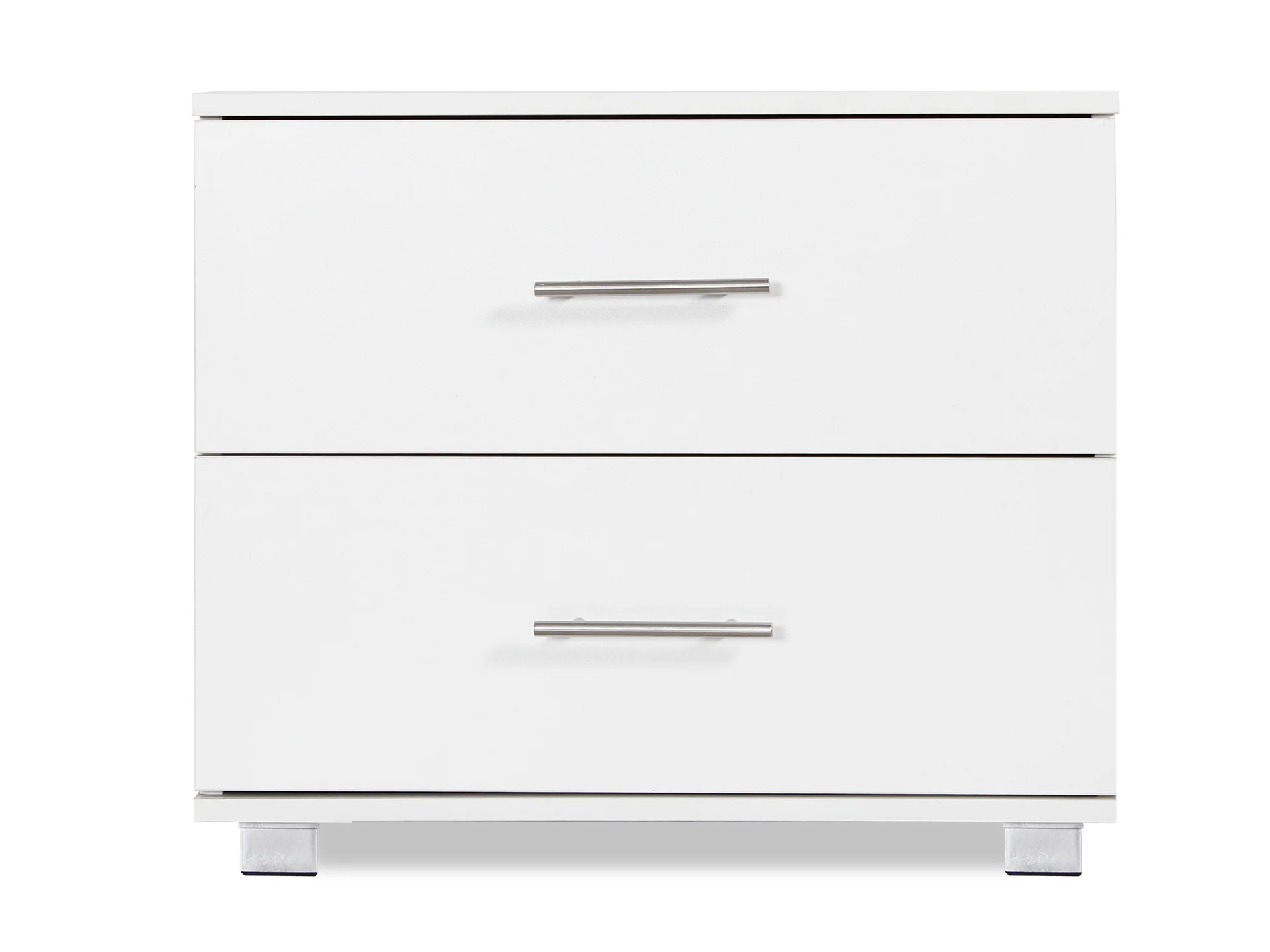 Bram Bedside Table - White - Image 8