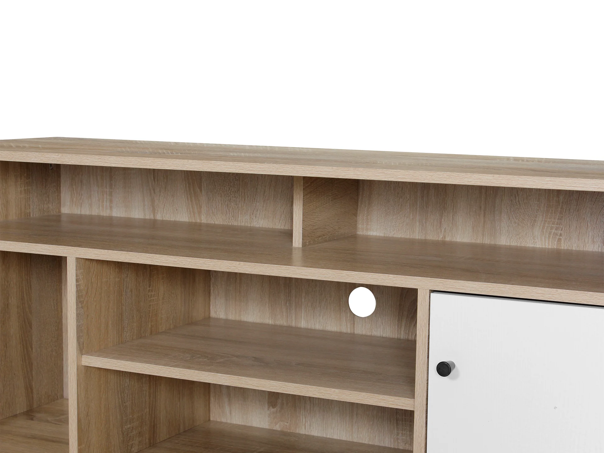 Brewer 1.2m Entertainment Unit - Oak - Image 8