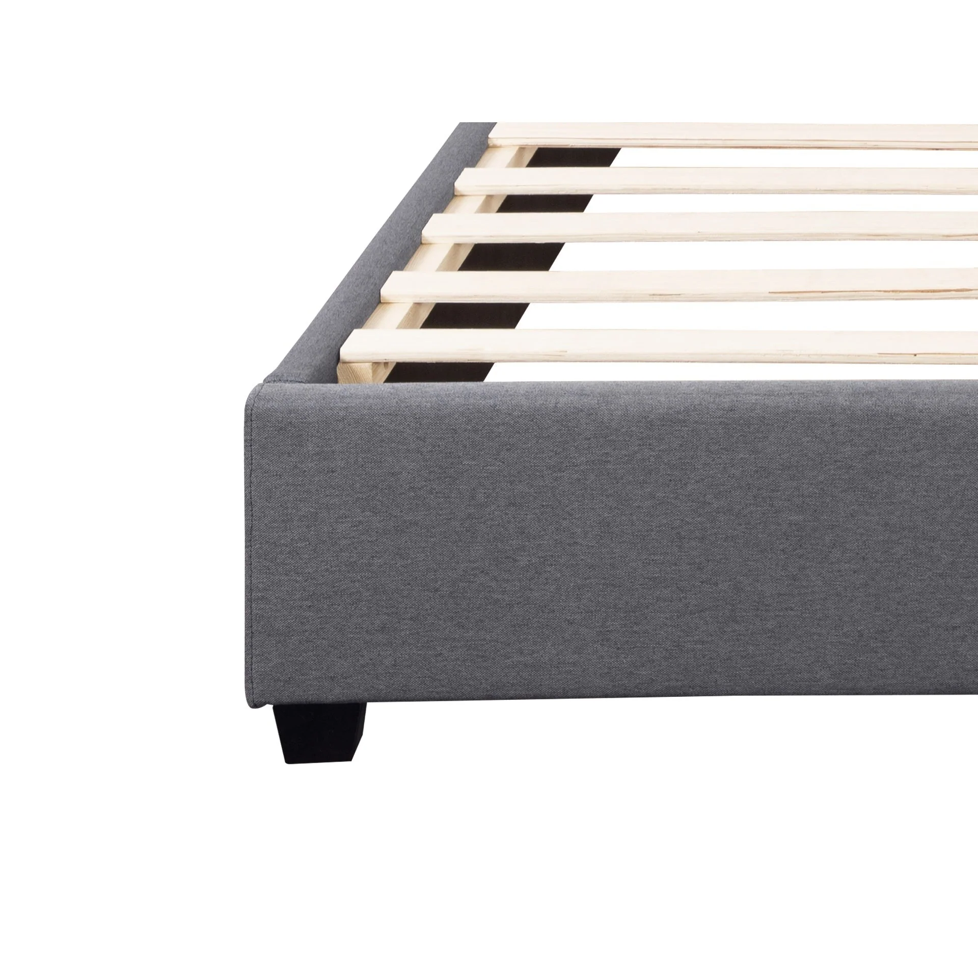 Bromo Fabric Slat Bed Frame - King - Image 10