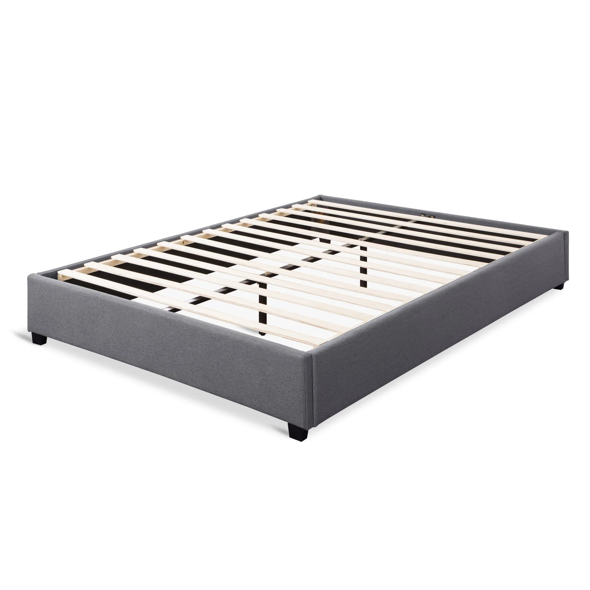 Bromo Fabric Slat Bed Frame - King - Image 8