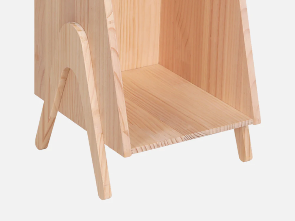 BRUNO Kids Bedside Table - Oak - Image 7