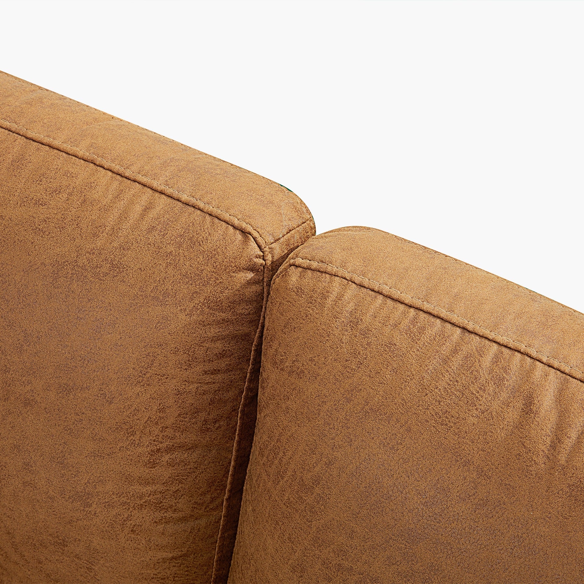 Brynlee 3 Seater Sofa with Left Facing Chaise - Brown - Image 12