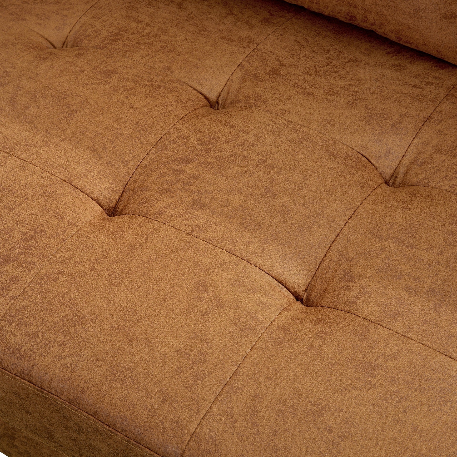 Brynlee 3 Seater Sofa with Left Facing Chaise - Brown - Image 13