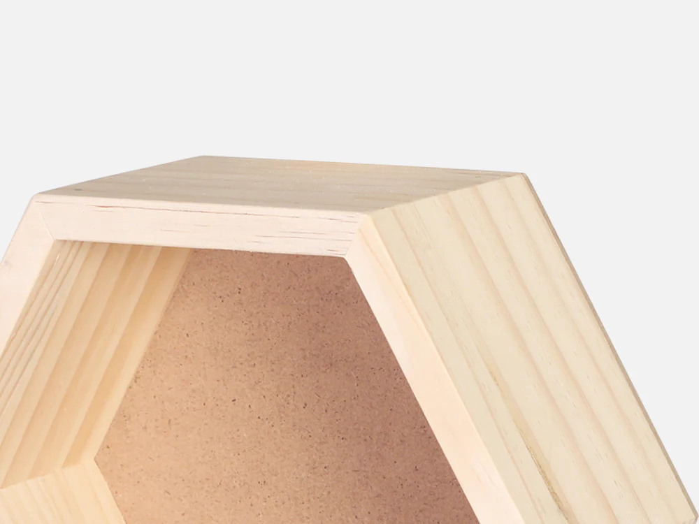 BUIR Wooden Wall Shelf - Oak - Image 6