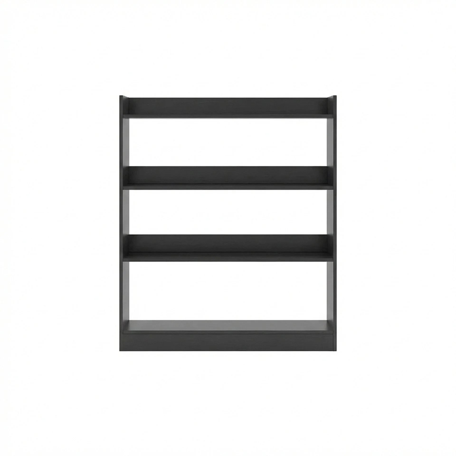Bulls 100cm 4 Tier Bookshelf - Black - Image 10