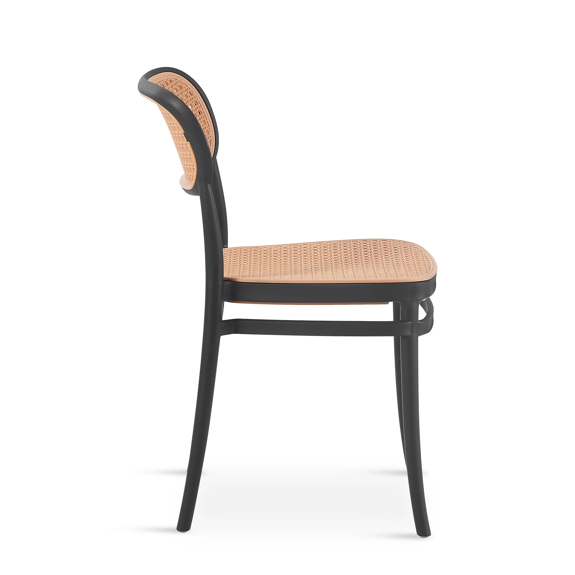 Caleb Dining Chair - Set of 4 - Black - Image 9