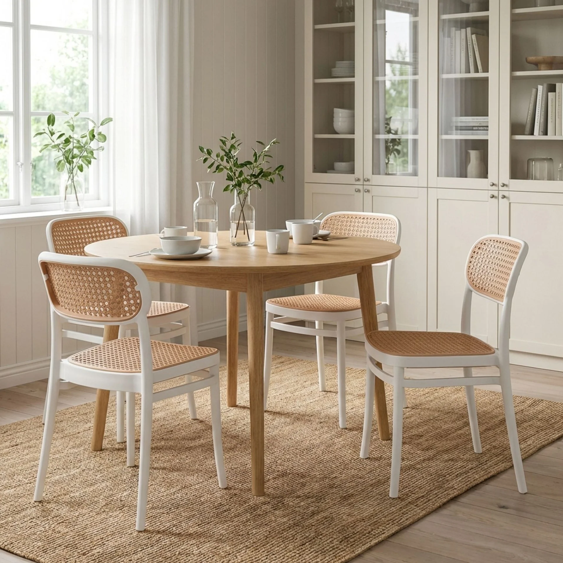 Caleb Dining Chair - Set of 4 - White