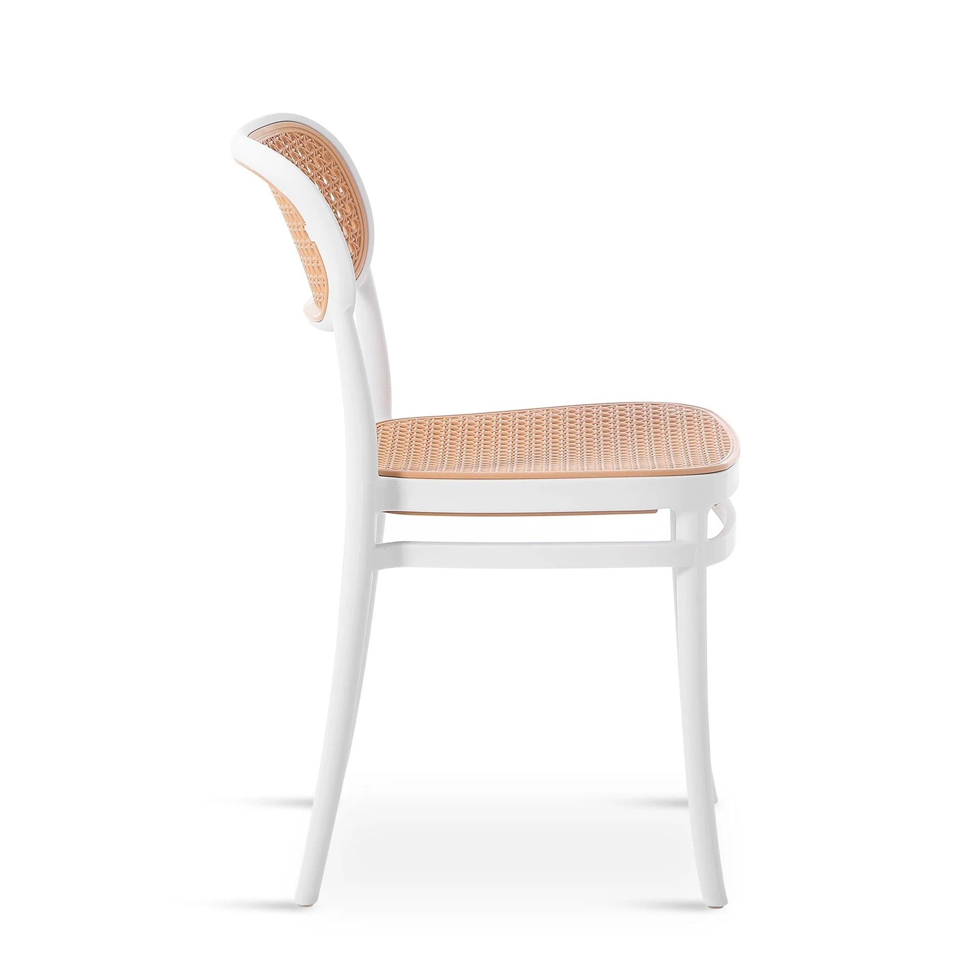 Caleb Dining Chair - Set of 4 - White - Image 9