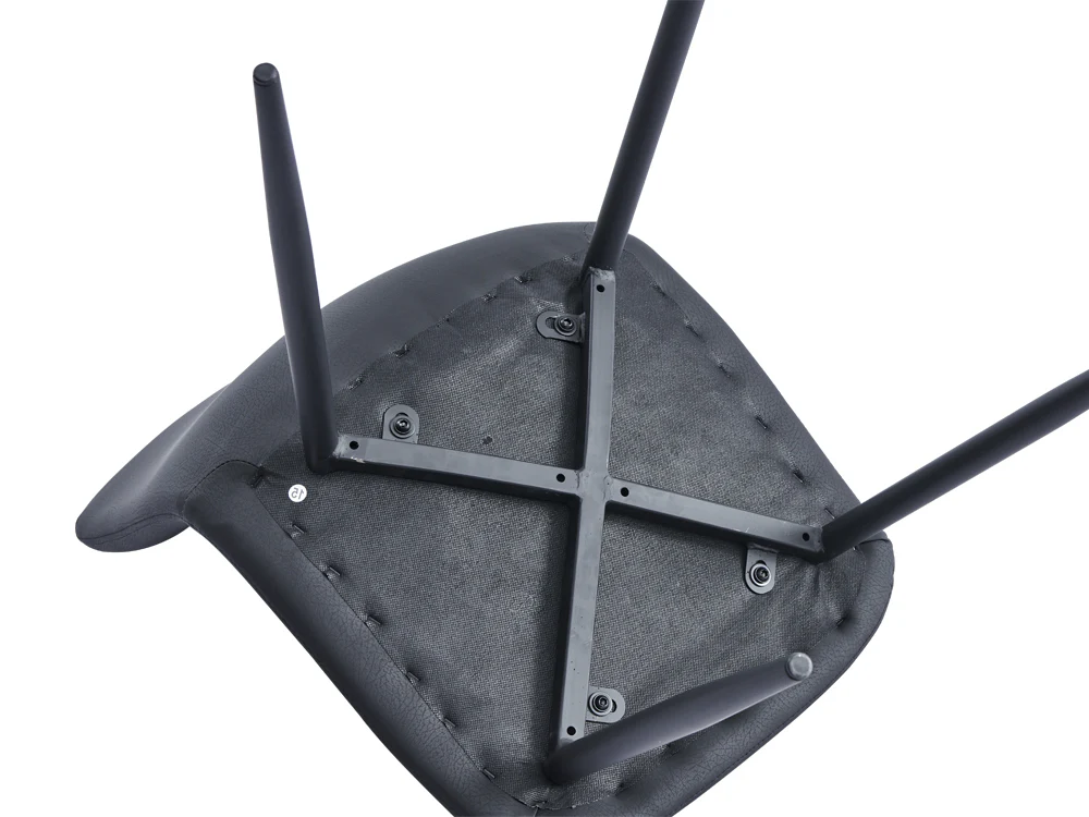 CALLIE 4PCS Dining Chair - DARK GREY - Image 11
