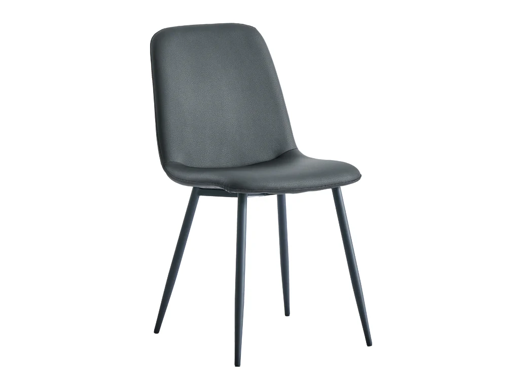 CALLIE 4PCS Dining Chair - DARK GREY - Image 8