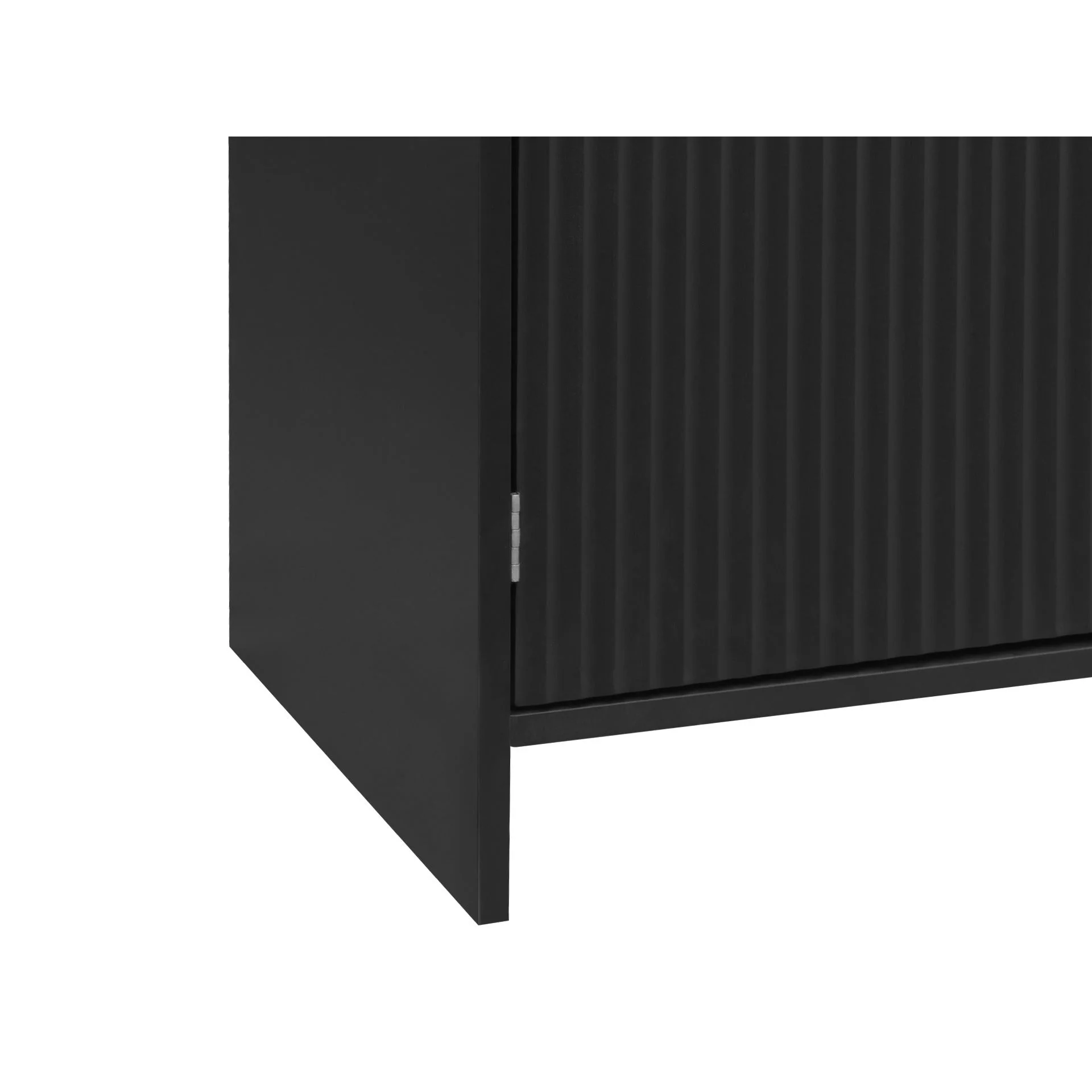 Cannock 1.6m Entertainment Unit - Black - Image 5