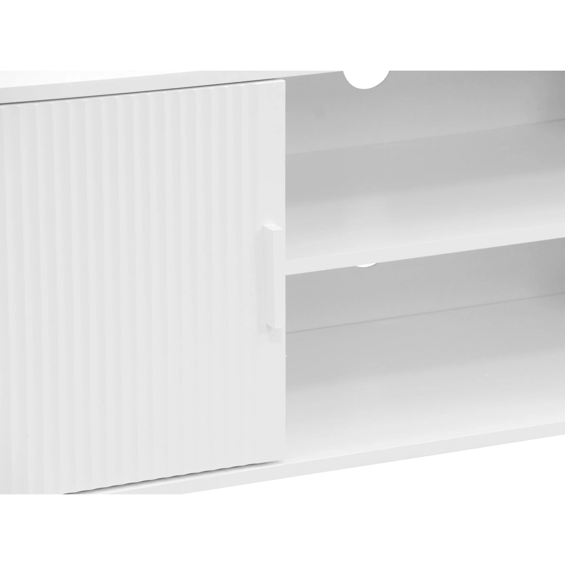 Cannock 1.6m Entertainment Unit - White - Image 6