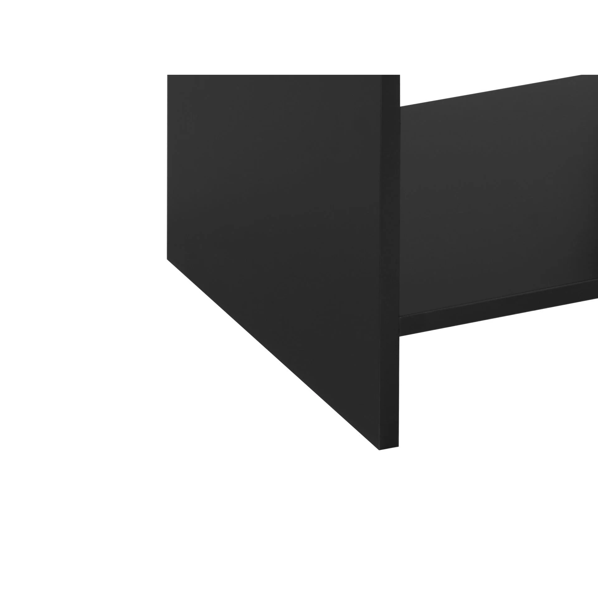 Cannock Bedside Table - Black - Image 4