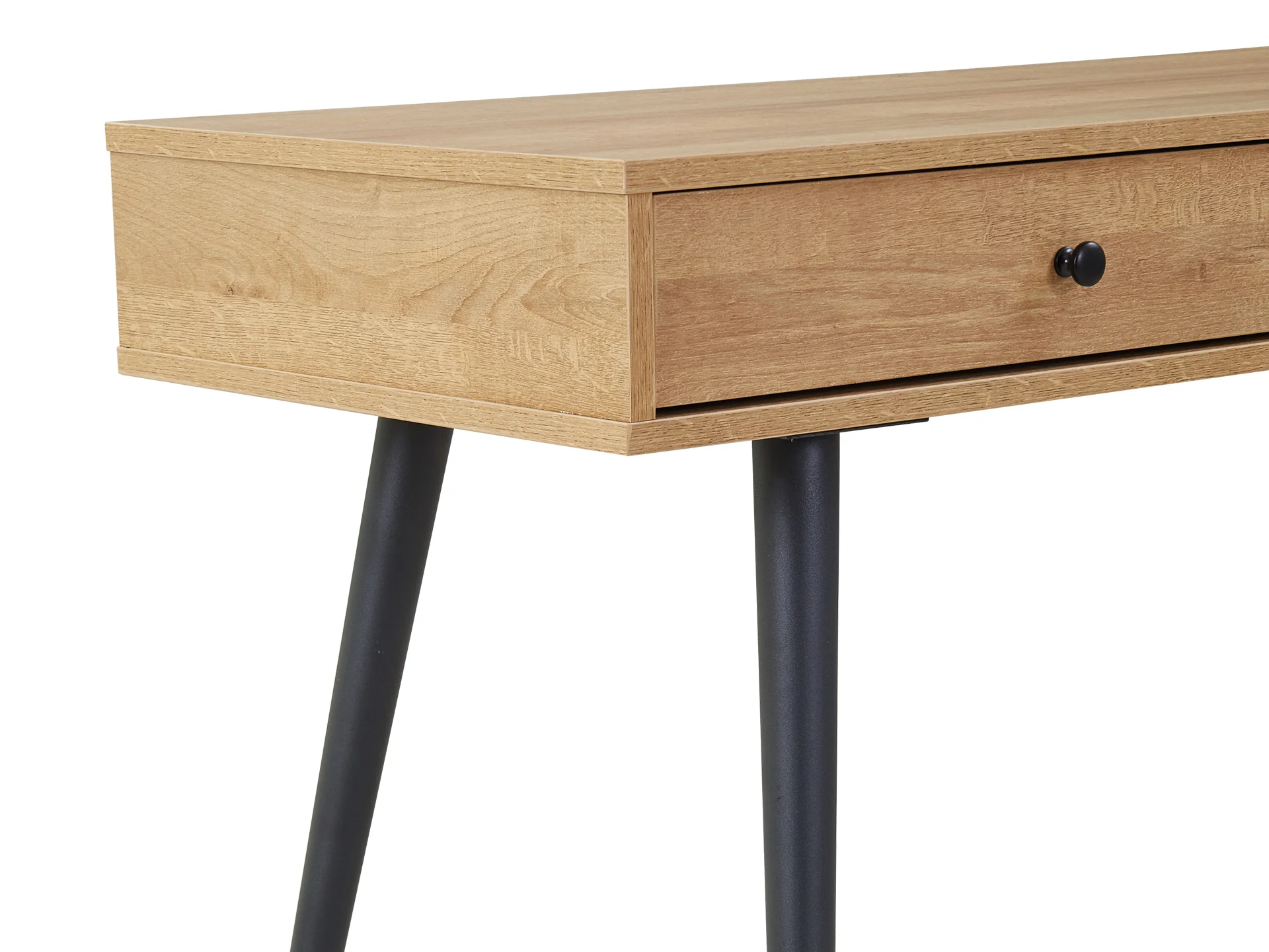CARSON 120CM Computer Desk - Oak - Image 8