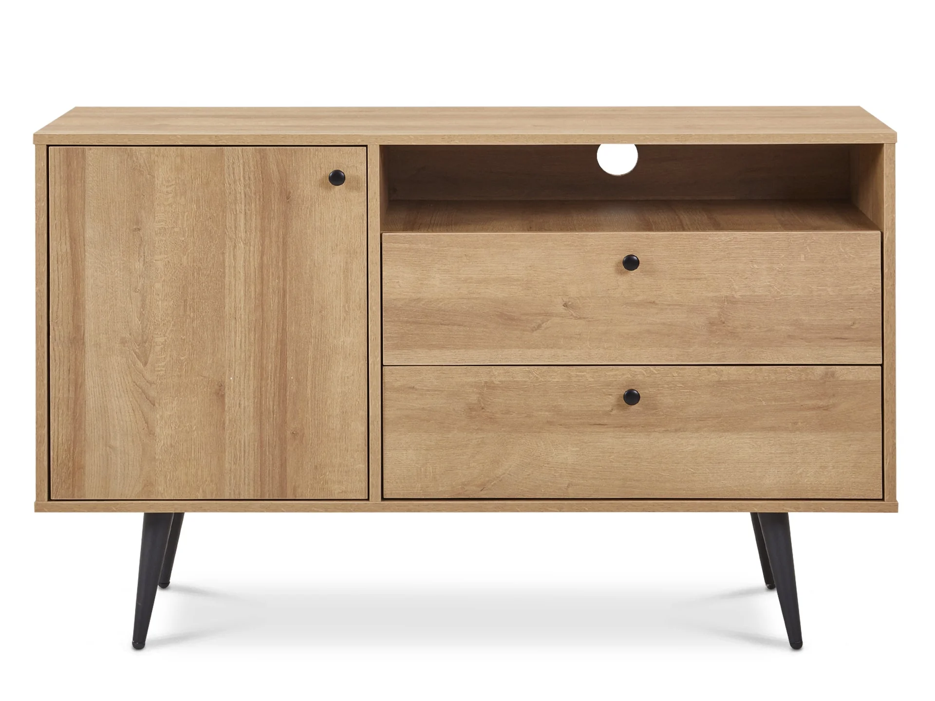 CARSON Sideboard Buffet Table - Oak - Image 4