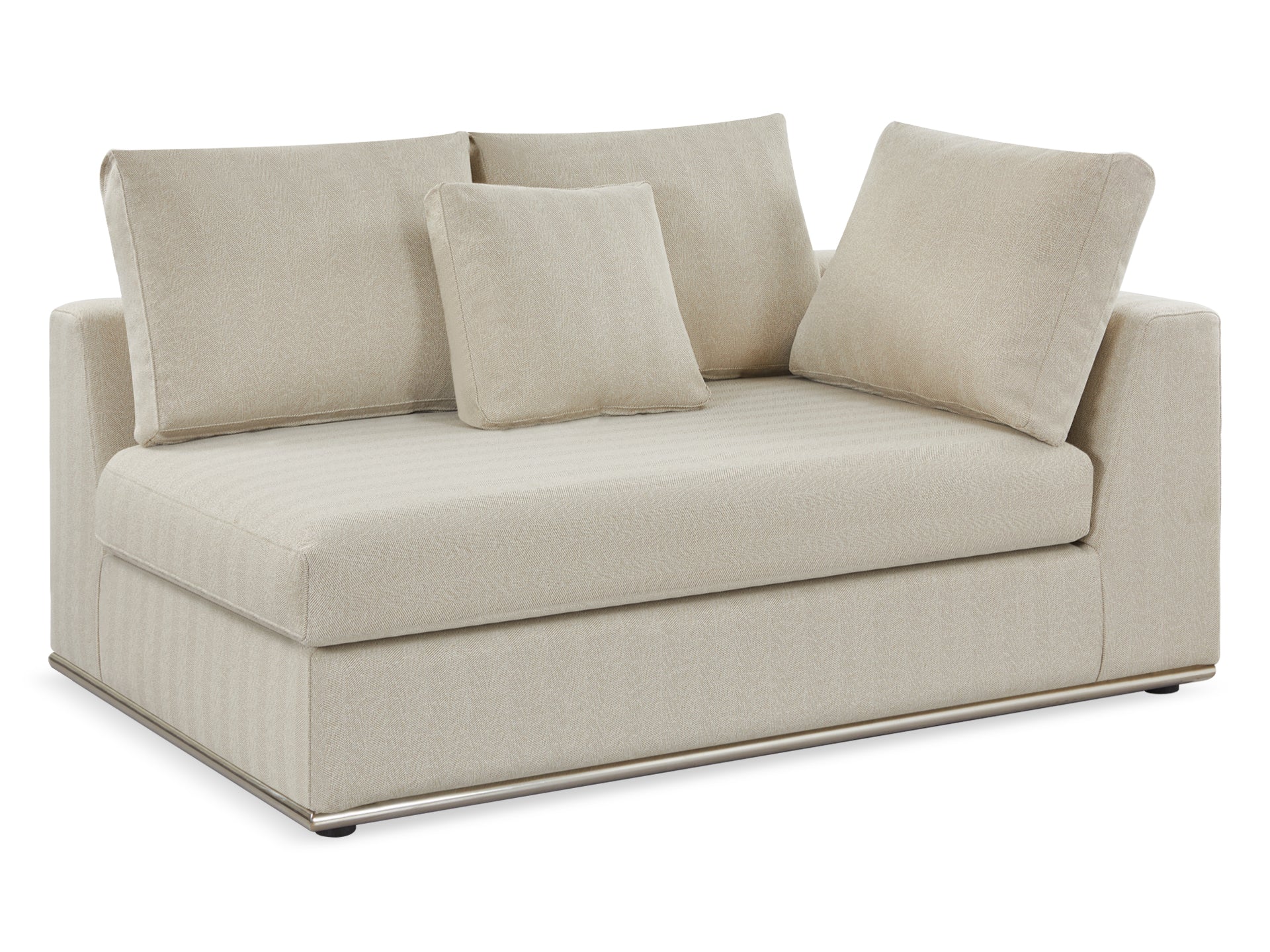 Castine Modular Sectional Sofa - Right Facing Arm - Beige