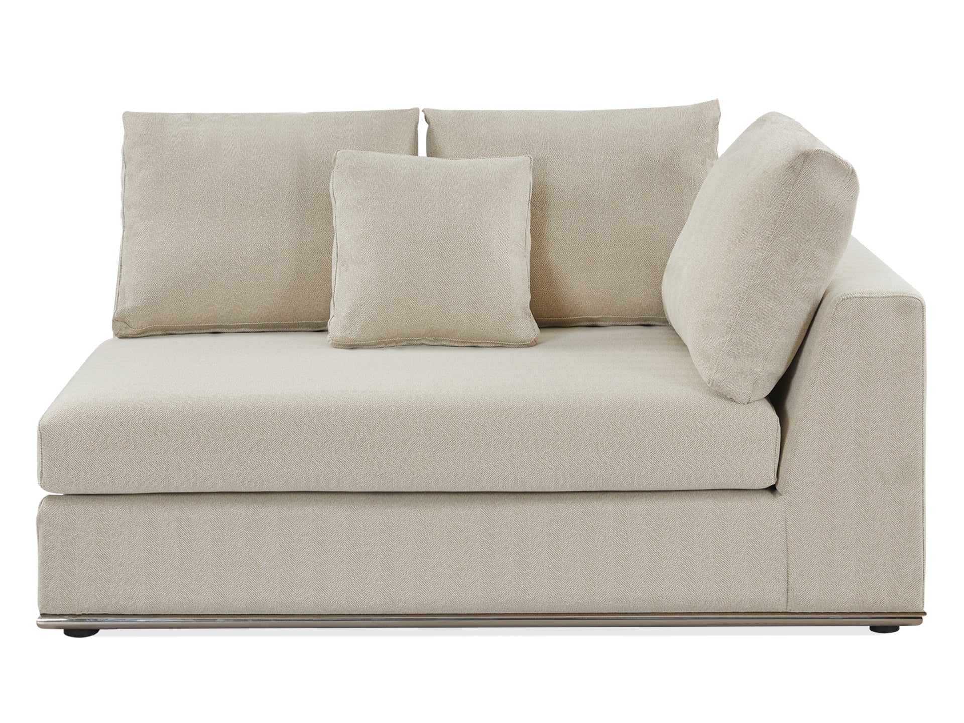 Castine Modular Sectional Sofa - Right Facing Arm - Beige - Image 3